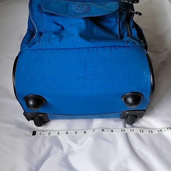 Kipling Bags Kipling Classic Blue Nylon Wheeled Rolling Travel
